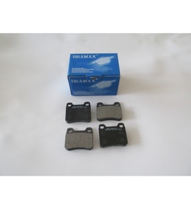 MERCEDES 190- W201- 83/93; ARKA FREN BALATASI (KABLOSUZ)(DİSK) (62X54,2X13,5)(BRAMAX) A001420012041