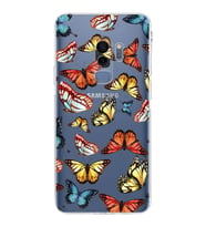 PrintiFy Samsung Galaxy S9 Plus ile Uyumlu Water Color 2  Kamera Korumalı Şeffaf  Kılıf