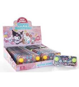 Hello Kitty Ve Kuromi Baskılı Sulu Oyun - Dikdörtgen Konsol Tasarımlı Su Oyunu Alk3995
