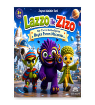 Lazzo ile Zizo – Mor Can’ın Eşliğinde Gizemli Yolculuk 3+ Yaş Resimli Çocuk Kitabı