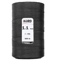 Kord 201 Siyah Rengi 1.1 mm 500 m Mumlu El Saracı ve Dikiş İpi