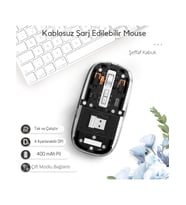 Siyah 501 Bt+ Wireless Mouse ZR1133