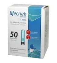 Lifechek Smart kaan şeekeri Ölçüm Stribi - 50 Strip