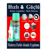 Hızlı Yapıştırıcı Spreyli 200 ml 10 Adet Activatör Spreyli Mdf Japon Yapıştırıcı Seti Genel Amaçlı Profesyonel Hızlı Yapıştırıcı (Şeffaf)