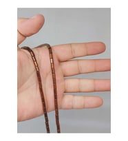 Hematit Taşı Silindir Şekilli 3.5*6mm Dizi (52374)