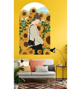 Velaris Boho Bohem Renkli Duvar Sticker