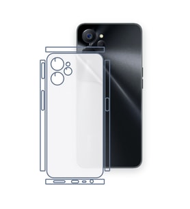 SChitec Realme 9i 5G Uyumlu Fullbody Arka Kaplama Hidrojel Koruyucu Film