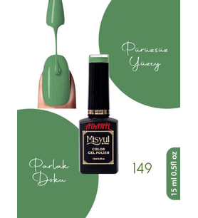 Adanil 15 ml Misyul Profesyonel Çim Yeşili Kalıcı Oje Mis-149