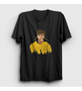 Presmono Unisex Siyah Jonas V2 Dark T-Shirt 186811tt