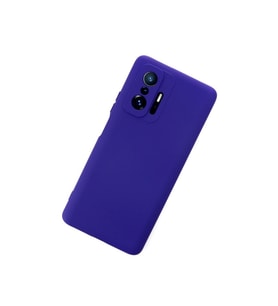 Xiaomi Mi 11t Pro Kılıf Nano İçi Kadife Silikon - Mor