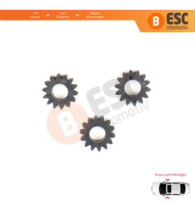 Chevrolet Avalanche Silverado Suburban TrailBlazer 2010002F için Ön Koltuk Bel Desteği Motor Dişlisi