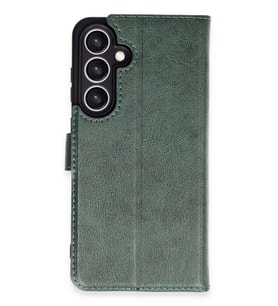 Galaxy S24 FE Kılıf Trend S Plus Kapaklı Kılıf - Yeşil