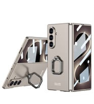 Galaxy Z Fold 8 Ultra Kılıf Kıpta Flip Ring Kamera Korumalı Kılıf