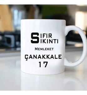 SIFIR SIKINTI MEMLEKET ÇANAKKALE KUPA BARDAK