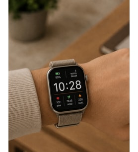 2.05 İnç Ips Ekranlı Akıllı Saat Takip Spor Modları 7 Kordonlu