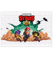 Brawl Stars Puzzle 240 Parça Yapboz