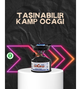 Doğa, Piknik ve Acil Durum İçin Kamp Ocağı Seti