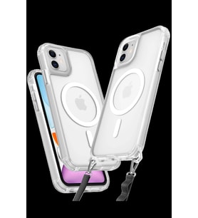 Pilelistore   iPhone 12 Kılıf Enka Magsafe Silikon Kılıf - Şeffaf