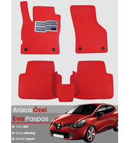 RENAULT CLİO 4 (2012-2019) Uyumlu EVA Paspas Tam Set–Araca Özel,Oto Paspas