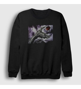 Presmono Unisex Siyah Hand Of God Anime Berserk Sweatshirt 126197tt