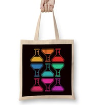 Vintage Laboratory Retro Chemistry Scientist Microbiology Bez Çanta Uzun Saplı