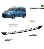 VW Caddy 4 TrimLine Gri Arka Koruma 2020 2021 2022 2023 2024 2025 2026 2027