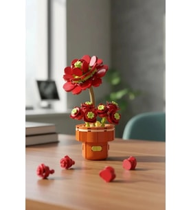 Çeçek Lego Blossom Gül Sukulenti 186 prc