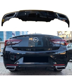 Opel İnsignia Arka Tampon Difüzörü Parlak Siyah 2017 Sonrası
