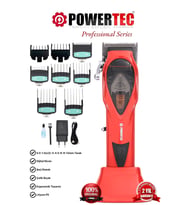 Powertec TR-3900 Profesyonel Şarjlı Saç Sakal Tıraş Makinesi Yüksek Devir 10.000 RPM
