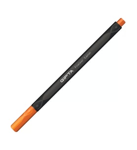 GIPTA FİNELİNER KEÇE UÇLU KALEM 0.4mm PORTAKAL