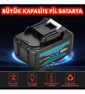 58vf 10 Pilli 5.0(4.9) Ah Bn5 Dawreek Böhrer Graize Şarjlı Batarya Akü
