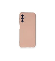Samsung Galaxy A14 4g Kılıf Nano İçi Kadife Silikon - Pudra