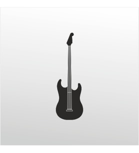 Folyo Sticker Elektro Gitar 100cm Uzunluk (Karışık)