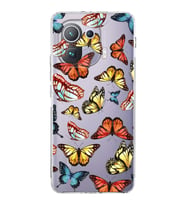 PrintiFy Xiaomi Mi 11 Pro ile Uyumlu Water Color 2  Kamera Korumalı Şeffaf  Kılıf