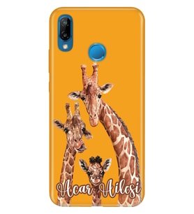 Huawei Mate 10 20 Lite Pro P9 P20 P30 P40 Lite Pro Kılıf Desenli İsim Yazılı Kişiye Özel - Model-39 (Çok Renkli)
