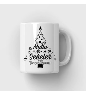 Kişiye Özel Tasarım Arkadaşa Hediye Yeni Yıl Bardağı