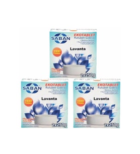 Nem Alıcı Rutubet Giderici Yedek Tablet 3'lü 2 x 250 Gram Lavanta
