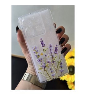 Xiaomi Redmi Note 13 4G Uyumlu Baskılı Şeffaf Telefon Kılıfı