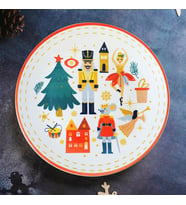New Year Kurşun Asker Servis Tabağı 26 Cm 21653