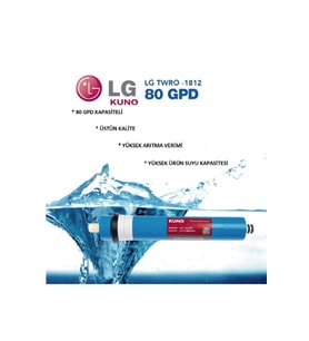 Membran Orjinal Membran Twro-1812-80 Gpd Orjinal Mebran (Krem)