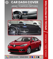 RENAULT FLUENCE NAVİGASYONSUZ KÜÇÜK EKRANLI (2009-2013) Torpido Örtüsü Göğüs Koruma