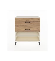 Arges Şifonyer Tek Raflı 2 Çekmeceli 88x30x96 Aytaşı-Çam