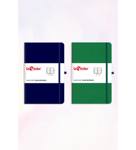 2'li Rec Note Defter Seti 13x21 Yeşil&Lacivert