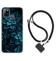 INFINIX Smart 4 5 6 Zero 8 S5 Pro Kılıf Boyun Askılı Silikon Mistik Çiçekler 1650
