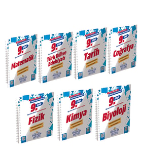 Murat Eğitim 9.Sınıf Öğrencim Defteri Seti 7 Kitap