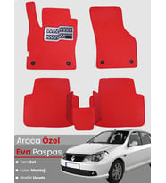 RENAULT SYMBOL 2 (2008-2012) Uyumlu EVA Paspas Tam Set–Oto Paspas,Araca Özel,Kolay Montaj