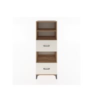 Hyperion Dolap 3 Raflı 2 Çekmeceli 60x44x163 Çam-Aytaşı