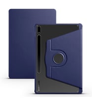 Galaxy Tab S7 Plus T970 Kılıf Zore Termik Kalem Bölmeli Dönebilen Standlı Kılıf