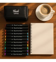 Marker kalem Touch marka 12'li set