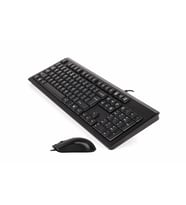 A4 Tech Kr-9276 Q Usb Fn Multimedya Klavye+Optik Kablolu Mouse Set